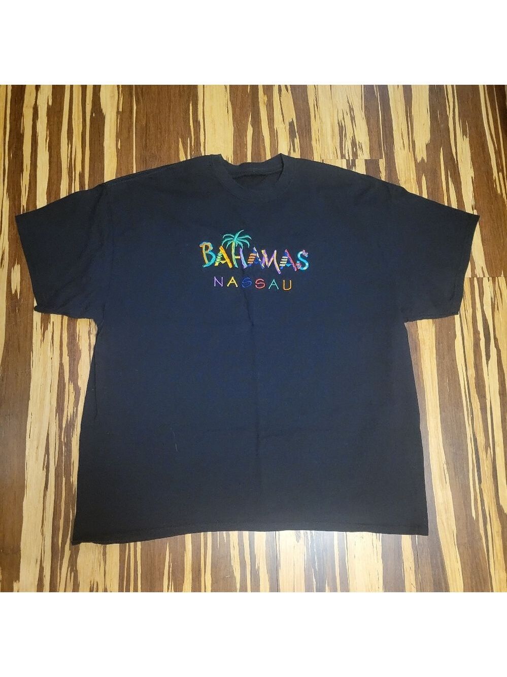 Black Bahamas Nassau T-Shirt Size 2XL No Tag